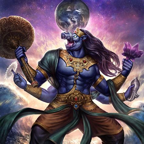 Lord Varaha - 3rd Vishnu Avatar