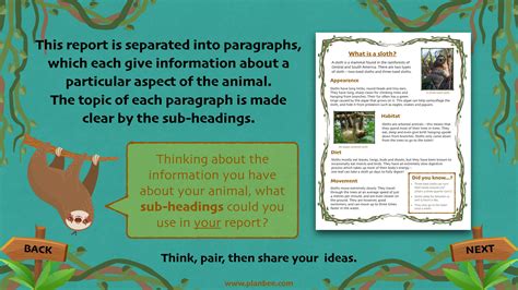 Non-chronological reports explained by PlanBee