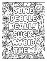 Premium Photo  Sarcastic Quotes coloring Page sketch template
