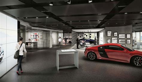 Luxury Car Showroom | Nahra Design Group