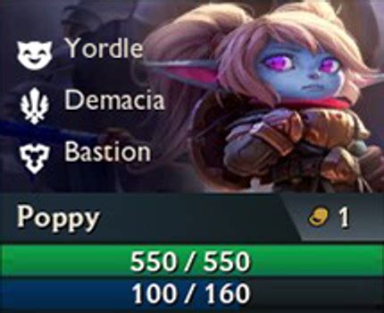 Poppy TFT au Set 9 : sort, stats, origine et classe - Breakflip