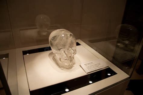 British Museum_crystal Skull Editorial Stock Image - Image of display ...