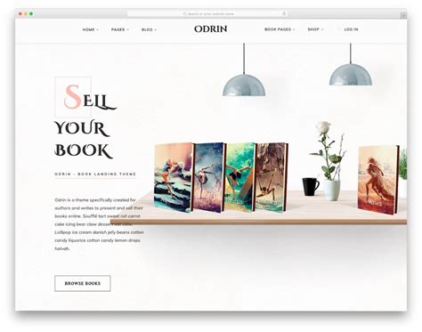 22 Best Books Website Templates For Bookstores & Publishers