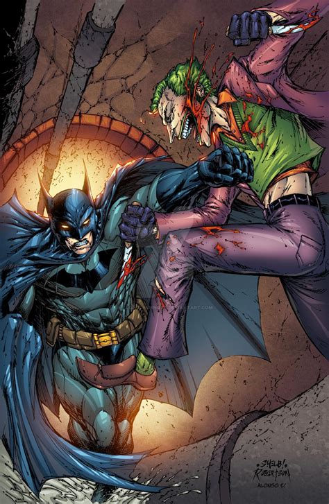 Batman and Joker fight by AlonsoEspinoza on DeviantArt