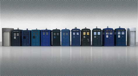 The TARDIS Exteriors by VortexVisuals on DeviantArt