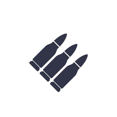 bullets vector icon on white 2837910 Vector Art at Vecteezy