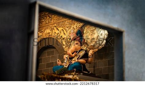 Indian Ganpati Festival Pune Famous Ganesh Stock Photo 2212678317 | Shutterstock