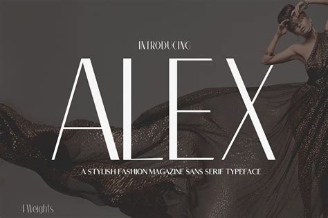 Alex Font - Free Font