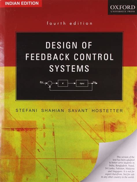 Design of Feedback Control Systems | booknet