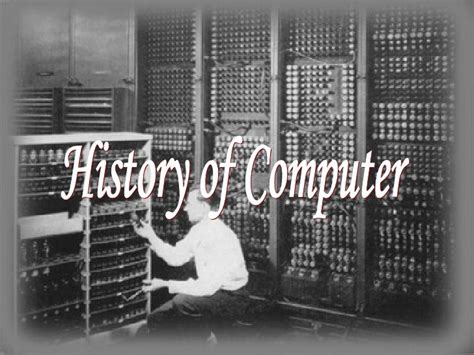 History of computer