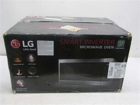 LG 2.0 cu ft Smart Inverter Microwave Oven Stainless Steel LMC2075ST | eBay