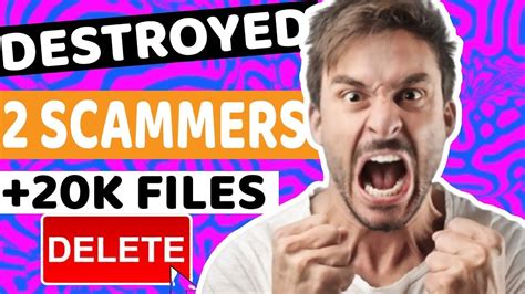 DESTROYING 2 HP PRINTER SCAMMERS IN 20 MINUTES !! [+20K FILES DELETED] - YouTube