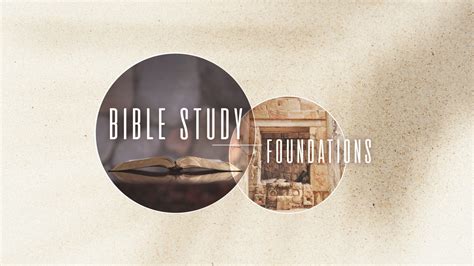 Bible Study Foundations - Remix Church Media Events