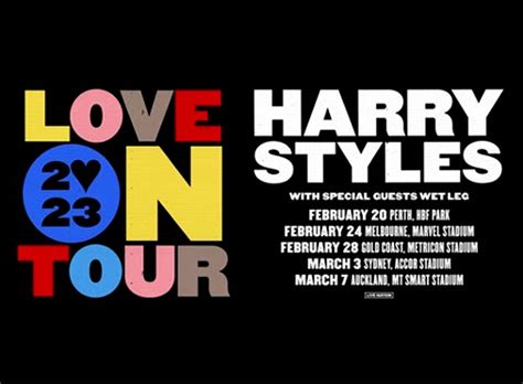 Harry Styles Love On Tour 2023 Sydney