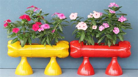 How To Make Flower Pots From Plastic Bottles, Recycle Beautiful Plastic ...