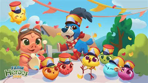 🐷🐤🐮 Get your Farm Heroes wallpapers here 🍏☀️💦 — King Community