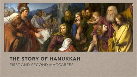 The Story of Hanukkah- First and Second Maccabees (Part 1) - YouTube