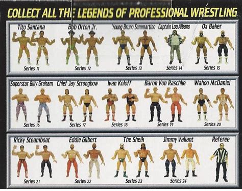 Legends of Professional Wrestling action figures | Freakin' Awesome ...