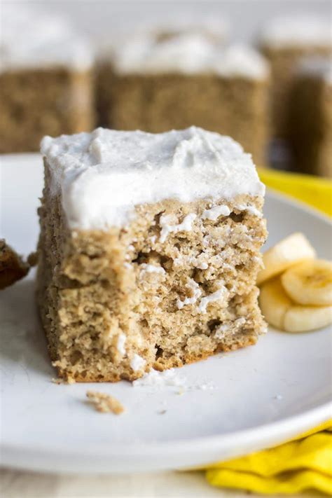 Healthy Banana Cake | What Molly Made