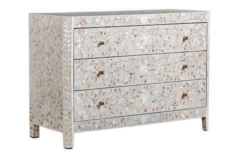 Grey Mother of Pearl Dresser - Mecox Gardens