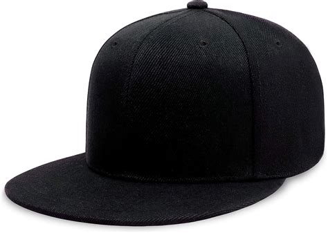 CHCHOK.LIDS Flat Bill Visor Classic Snapback Hat Blank Adjustable Brim ...