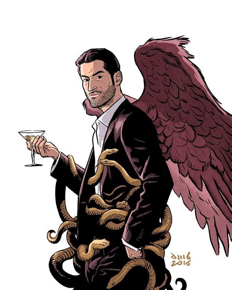 Tv's Lucifer is quite funny (my illustration is based on Lucifer ...