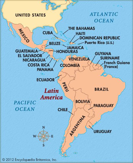 Unit 2: Latin America - World Cultures (Rettig) | South america map ...