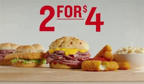 Arby’s 2 For $4 Bourbon BBQ Sliders Deal Specials | Menu Offers