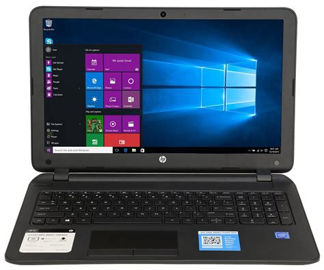 HP 15-F233WM Laptop Intel N3050 @2.16GHz 4GB 500GB DVD-RW 15.6" HDMI ...