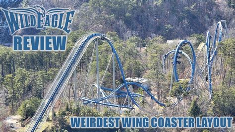 Wild Eagle Review, Dollywood Bolliger & Mabillard Wing Coaster | Non-Copyright - YouTube