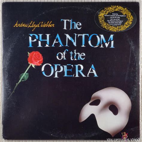 Andrew Lloyd Webber ‎– The Phantom Of The Opera (1987) 2 × Vinyl, LP, Album – Voluptuous Vinyl ...