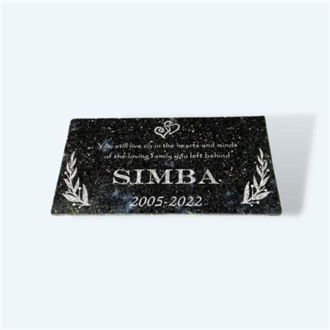 Custom Pet Memorial Plaques | Honor Your Beloved Pet - Pet Memory Shop