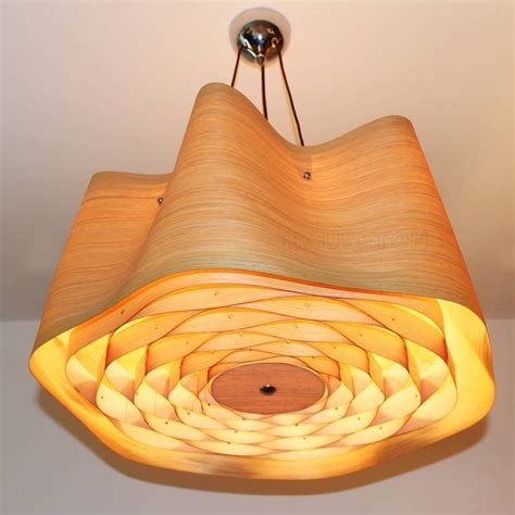 15 Inspirations Wood Veneer Pendant Lights