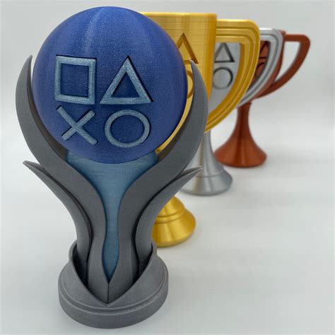 Playstation 5 Trophy Platinum Gold Silver Bronze See - Etsy in 2022 | Playstation, Platinum, Trophy