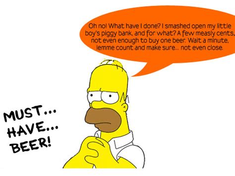 Homer Simpson Beer Quotes. QuotesGram