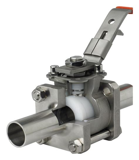 2-Way Sanitary Ball Valves, 316L Stainless | Austenitex