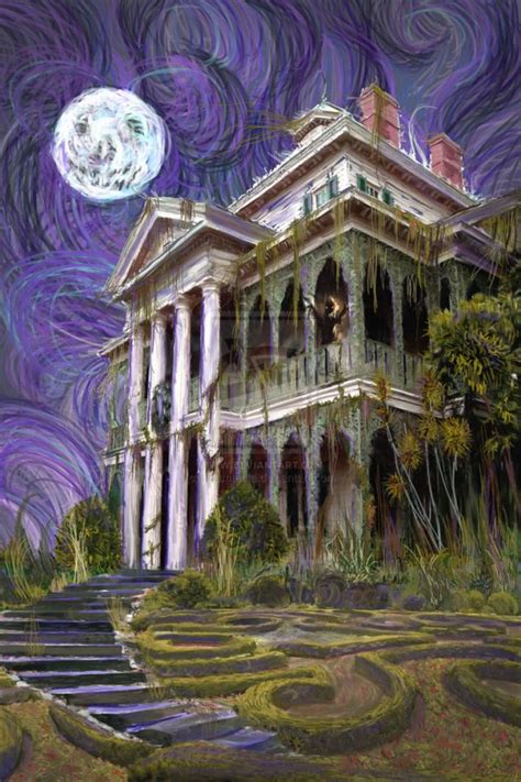 13 Great Pieces of Haunted Mansion Fan Art - Neatorama