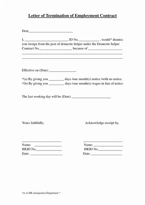 Contract Termination Letter - 19+ Examples, Format, Pdf, Tips