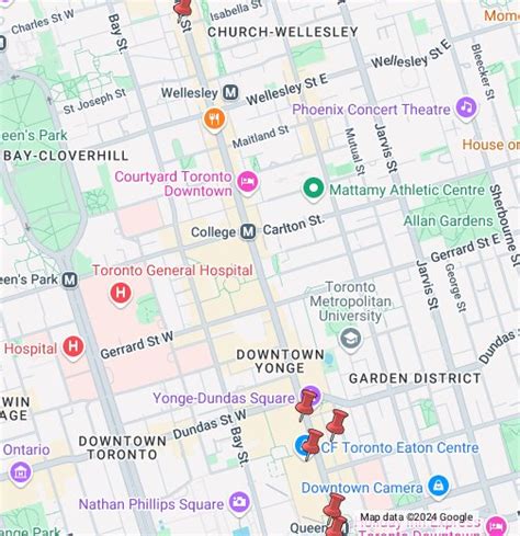 You Are Here: Yonge Street - Google My Maps