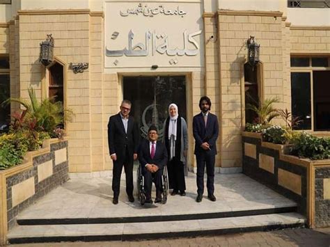 ASU | The Faculty of Medicine, Ain Shams University receives the Ambassador of Nepal in Cairo