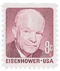 eisenhower 8 cent stamp products for sale | eBay