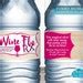 Funny Water Bottle Labels instant Download Wine-themed Party, Wine Flu. Birthday Water ...