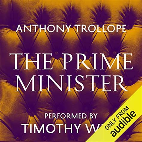 The Prime Minister (Audio Download): Anthony Trollope, Timothy West, Audible Studios: Amazon.co ...