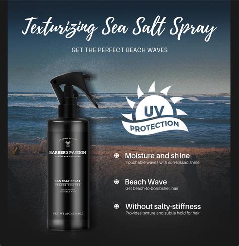 Sea Salt Spray for Men x2 - Men's Hair Care