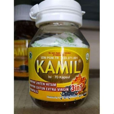 Jual Kamil 3 In 1 - Kapsul Jinten Hitam - 70 Kapsul di Seller Istana_Herbal - Tegalsari, Kota ...