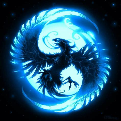 Blue Phoenix | Mythical Creatures, Fantasy, Art | Phoenix wallpaper ...