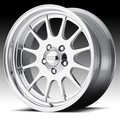 American Racing VN477 Polished Custom Wheels Rims - Vintage 2-PC - Custom Wheels Express