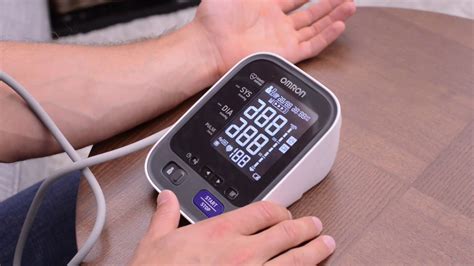 Using the Omron Blood Pressure Monitor - YouTube