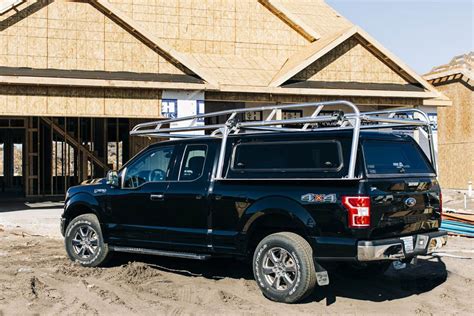 Camper Shell Ladder Rack - Aluminum Truck Rack for Topper