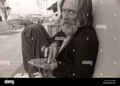 1960s musician Skip Spence outside a halfway house on the streets of San Jose, California. Moby ...